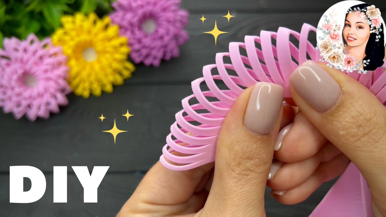 EASY Craft Ideas! ✨ Foam sheet Flowers Tutorial
