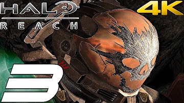 HALO REACH (PC) - Gameplay Walkthrough Part 3 - Tip of the Spear & Space Battles (4K 60FPS)