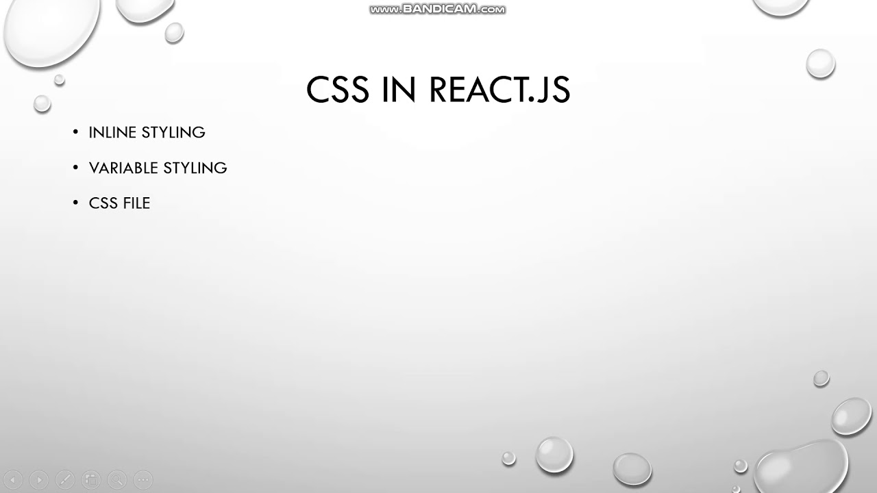 Use of CSS in React.js [Lecture 4] - YouTube image.
