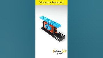 Vibratory Transport #mechanical #engineering #mechanism #solidworks #cad #fusion360