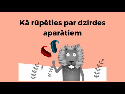 Kā kopt dzirdes aparātu - bērniem