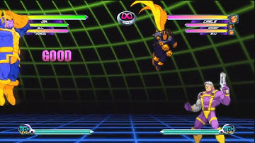 Marvel vs Capcom 2 : Jin 60% combo