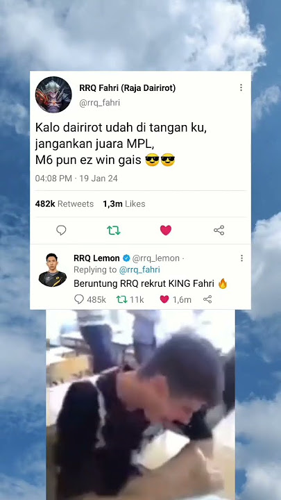 RRQ Fahri Dairioth Lemon Auto Ngasih Jempol #memes #meme #shorts #short #mlbb #fyp #mobilelegends