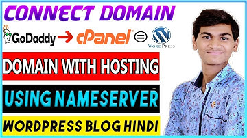 How To Connect Domain Name with Web Hosting using NameServer | DNS Records Explained in HINDI 2020