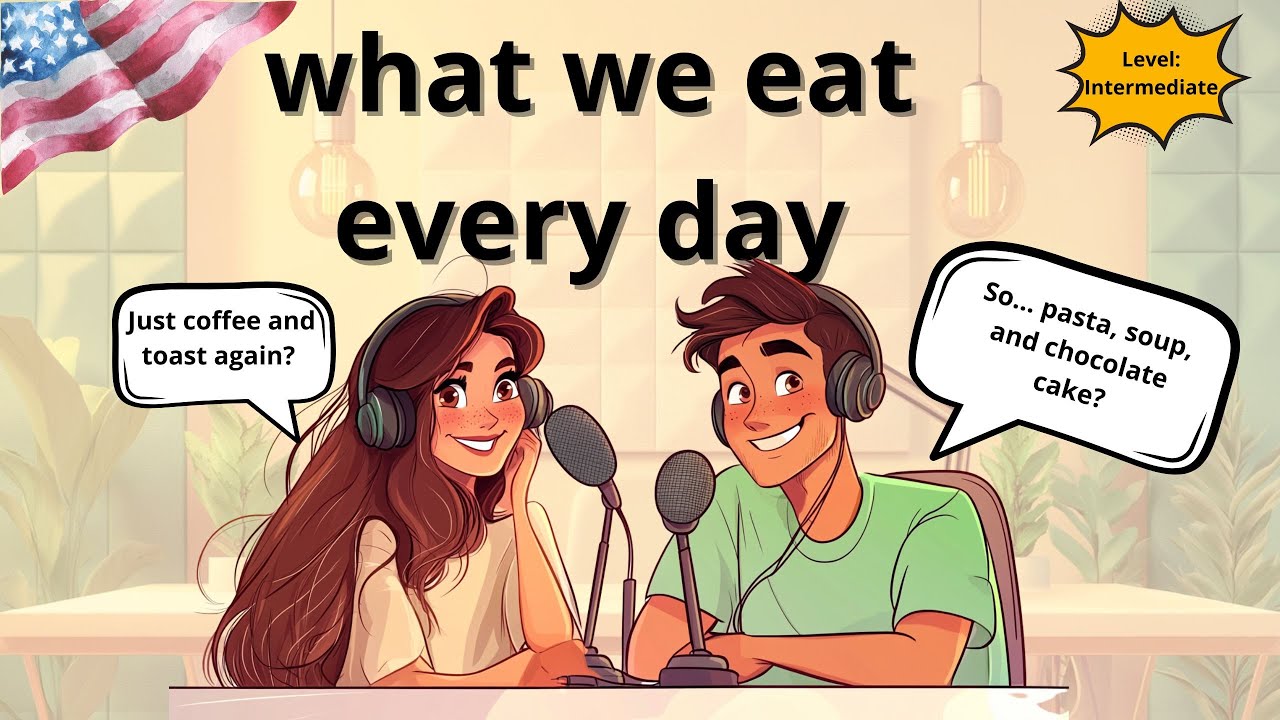 Всё, что я ем за день | Подкаст на английском