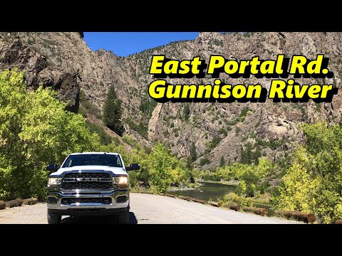 East Portal Road in Black Canyon of the Gunnison N.P.