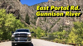 East Portal Road in Black Canyon of the Gunnison N.P.