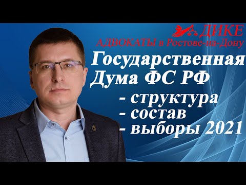 Государственная Дума. Структура, состав, выборы 2021