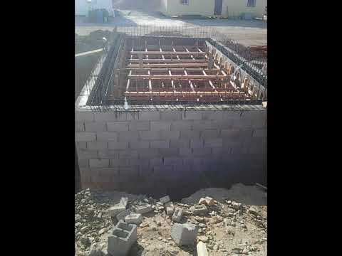 إنشاء خزان مياه أرضي من بداية الصبة العادية إلى نهاية العمل وصبة سقف الخزان بوابة المدينة المنورة