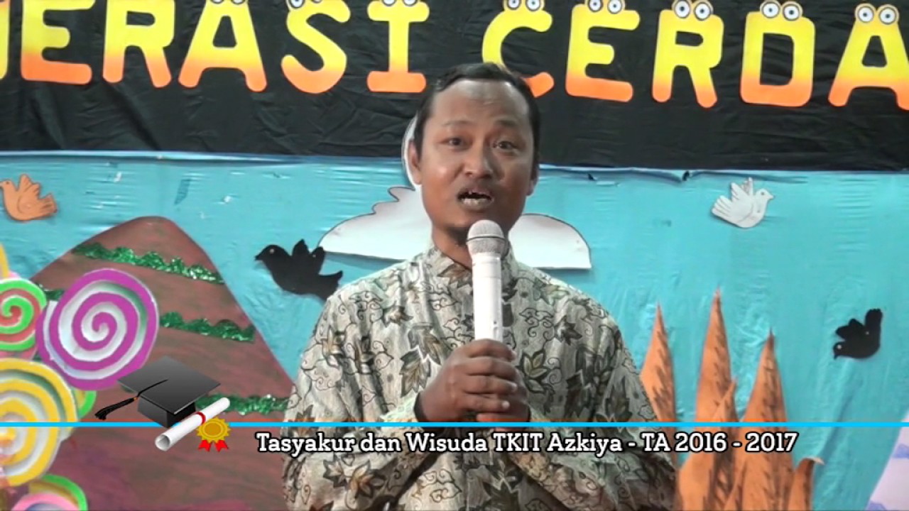 7. KATA SAMBUTAN KETUA YAYASAN - WISUDA TKIT AZKIYA BIREUEN - YouTube