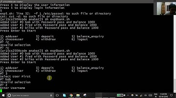 Unix and Linux Lab- Ex. No. 6 User Defined Function in Shell Scripting