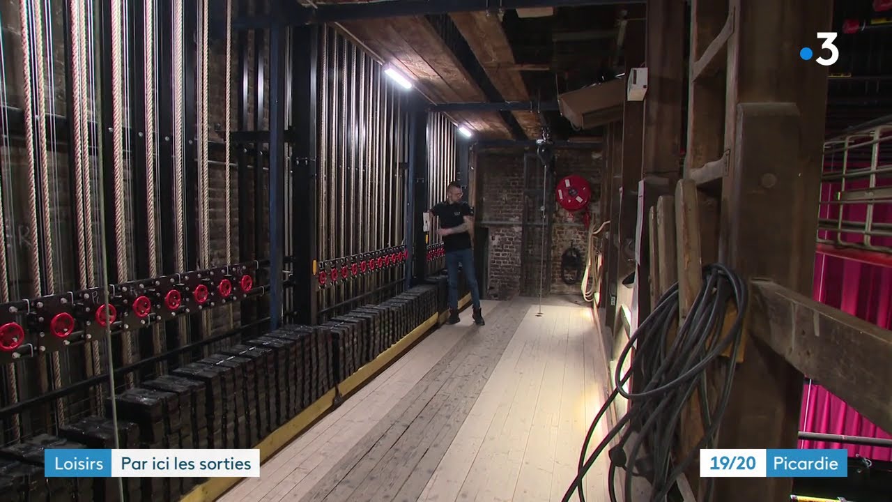 La machinerie du théâtre Jean Vilar de Saint-Quentin remise à neuf