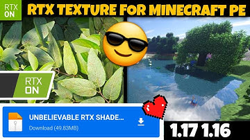 RTX SHADER FOR MCPE | Best shader for Minecraft pe low end android. #minecraftshaders