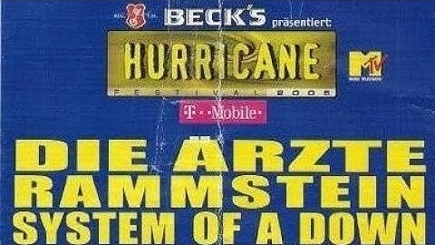 System Of A Down - Live at the Hurricane Festival [2005-06-11]