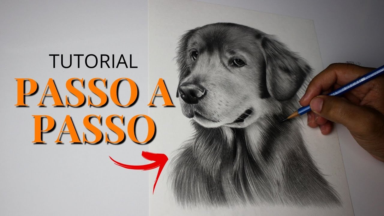 Tutorial: Como desenhar um cachorro fácil