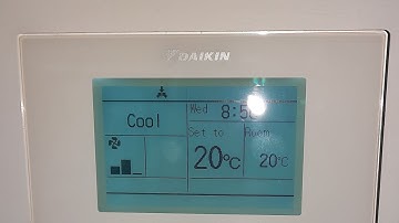Daikin  standard Wall controller, Tutorial  How to change  Field settings to increase Fan speed