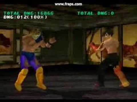 Llaves de King - Tekken 3