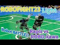 【ロボット格闘技】 Humanoid robot fighting sports tournament "ROBO FIGHT 23 Light Class" Lapis VS ROBO-kawa