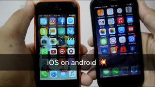 Change/convert Android UI to iOS 9 UI in 6 5 minutes  2016 (no root) screenshot 2