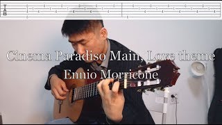 Video voorbeeld van "[Fingerstyle Guitar Tab] Cinema Paradiso (1988)"