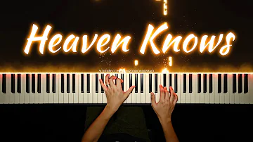 Heaven Knows - Orange & Lemons  | Piano Cover with PIANO SHEET