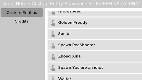 Roblox Doors Custom Entity Spawner V2