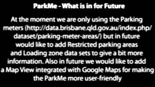ParkMe GovHack 2014