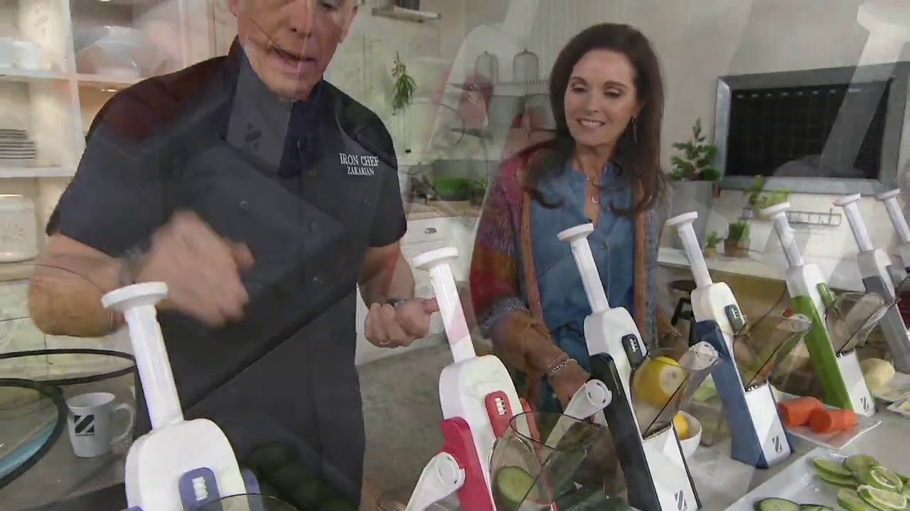 Zakarian by Dash Safe Slice Upright Mandolin on QVC 