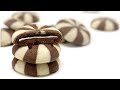 Chocolate filled cookies, three color biscuits machine,  Biskrem cookies encrusting machine