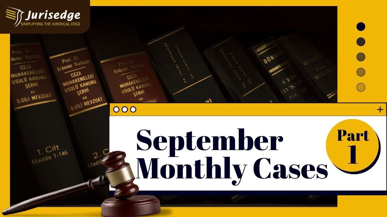 Important SC Judgments-September 2022|For CLAT PG 2023|Part I