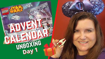 Lego Star Wars Advent Calendar for Walt Disney World countdown! Day 1...