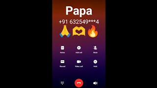 Papa ( पापा ) Fake Call Prank 😂 | Phone Call Prank | Funny Call Prank Video | One Side Call Record  screenshot 1