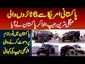 Pakistani America Se 6 Tyre Wali Jeep Banwa Ke Pakistani Le Aya - Tourism Ko Promote Karne Wali Jeep