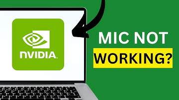 HOW TO FIX MICROPHONE NOT WORKING IN NVIDIA APP