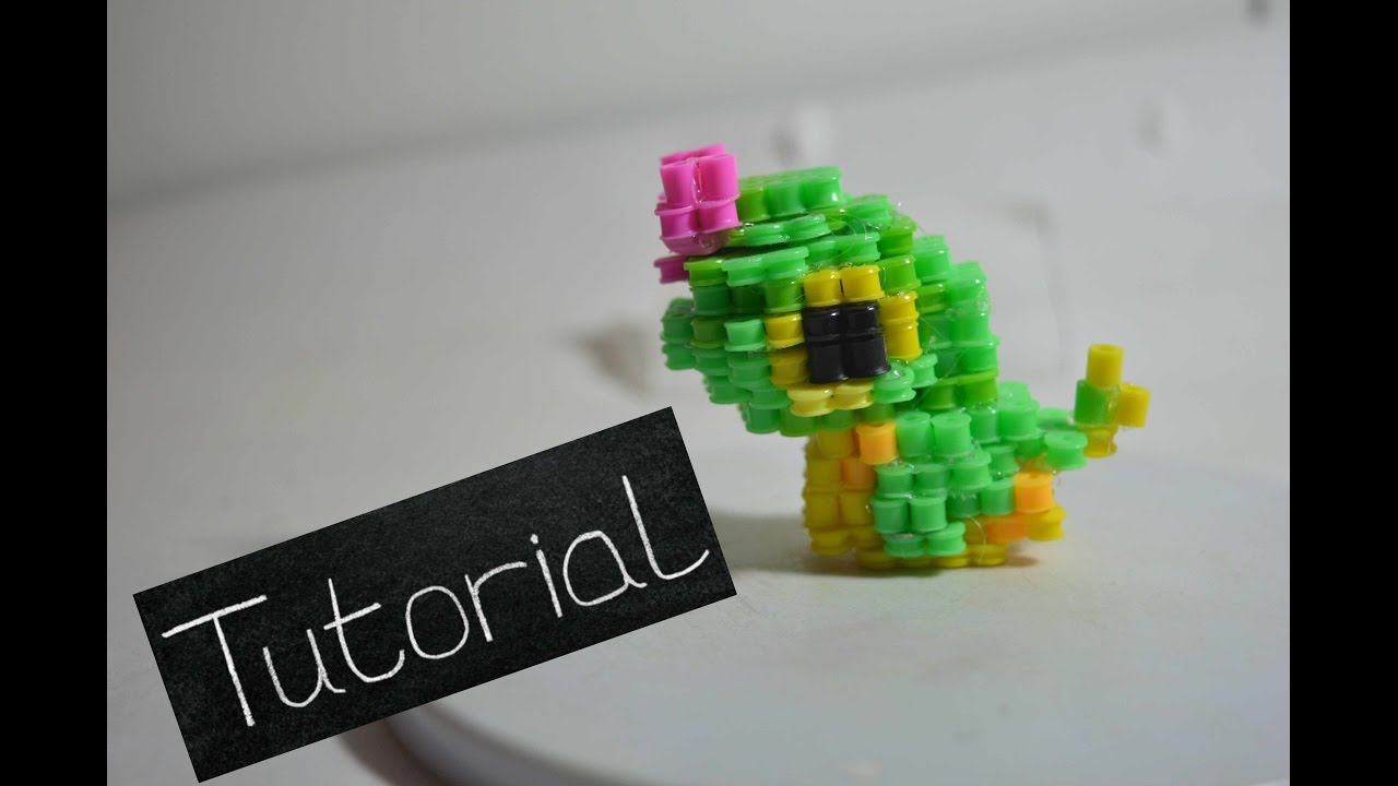 Encontré MÁS DE 100 PLANTILLAS para hacer FIGURAS 3D ARMABLES con Hama/ Perler/Artkal Beads 