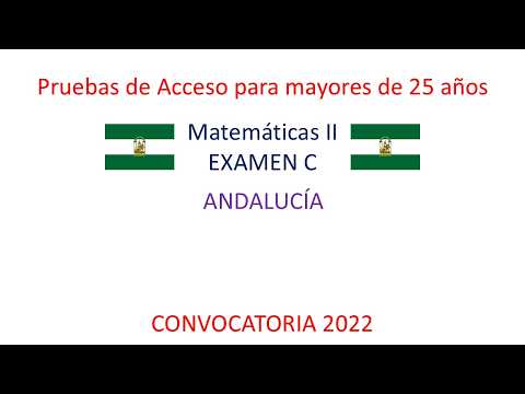 Matemáticas II · Modelo C