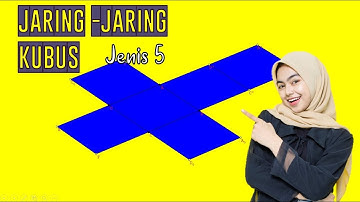 Cara membuat animasi jaring jaring kubus jenis 5