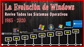 La Evolución de Windows 💻 ( 1985 - 2020 ) ✅