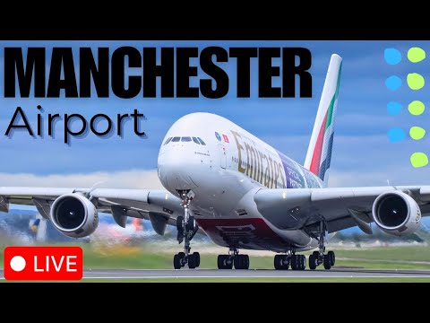 🔴 LIVE Manchester Airport Plane Spotting 🛫
