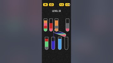 Water Sort Puzzle Level 23 Walkthrough