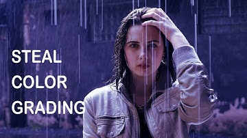 PhotoShop tutorial: Steal color grading to create cyberpunk-like image