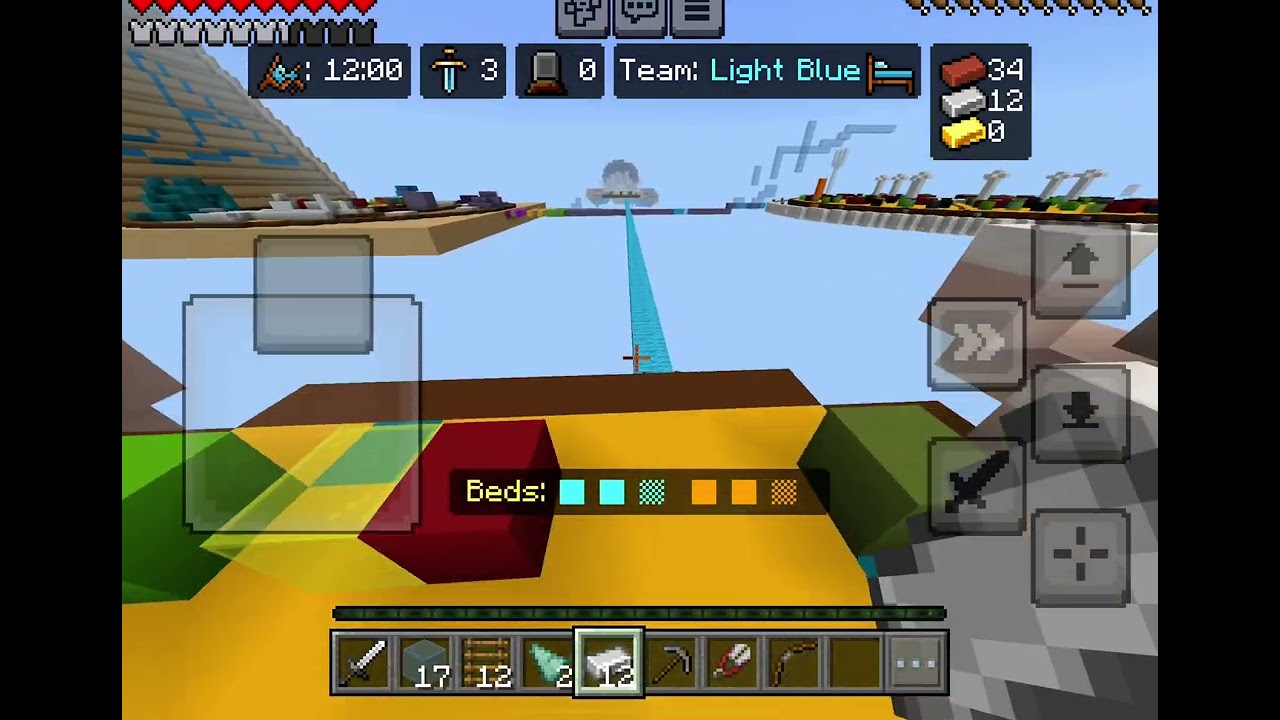 MCPE Lifeboat BedWars Chaos Win