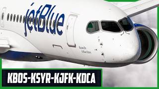 MSFS2024 | *RELEASED* Synaptic A220 | Real World jetBlue OPS | VATSIM