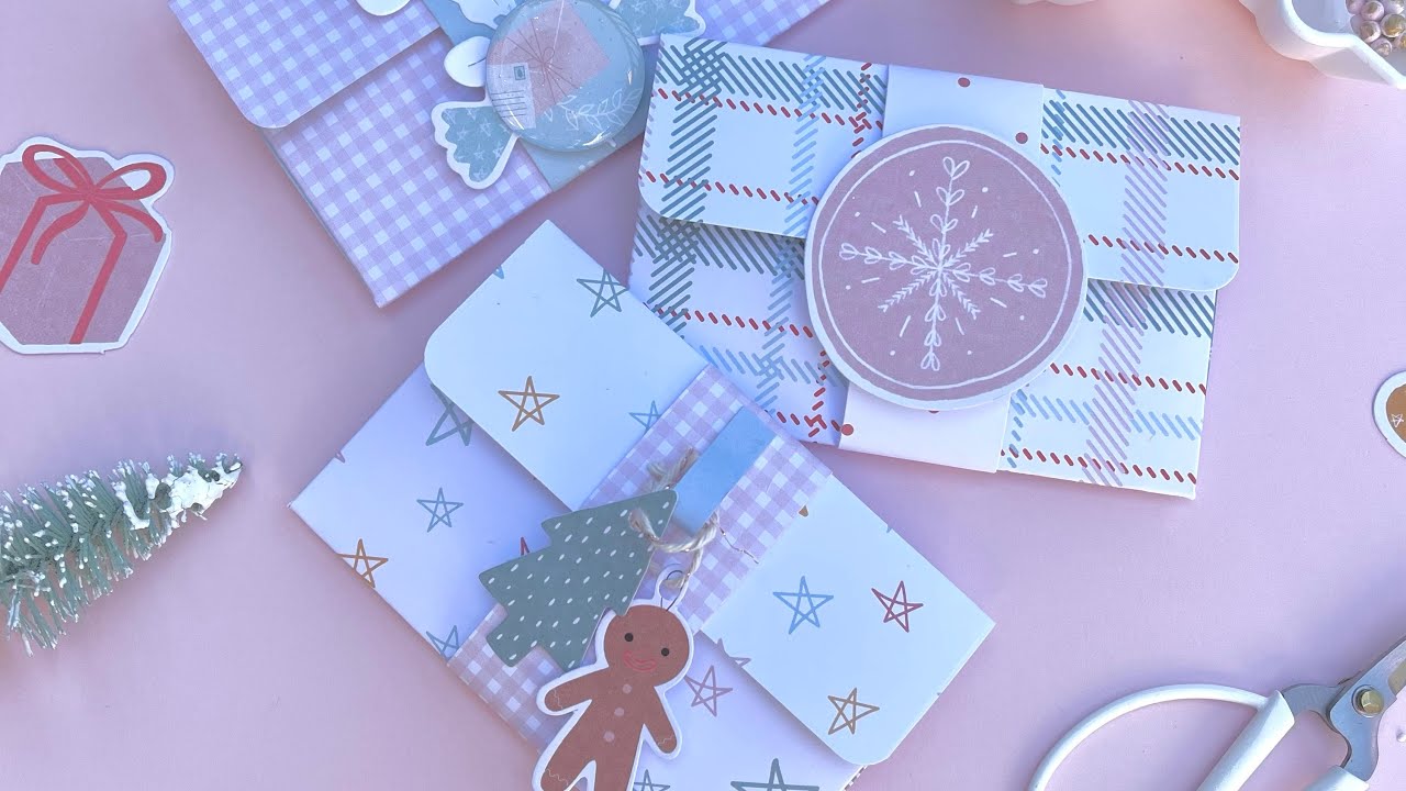 🎄День 12: Как сделать держатель для подарочной карты с бандажом для живота своими руками