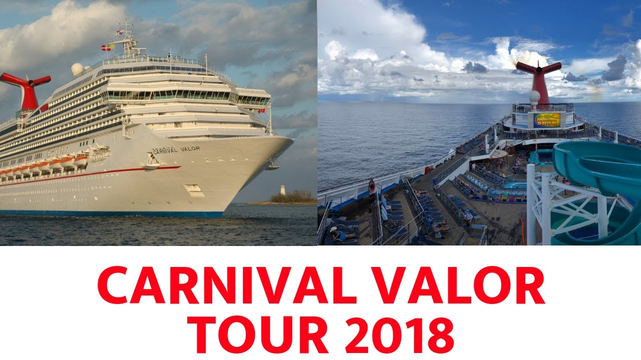 carnival valor tour