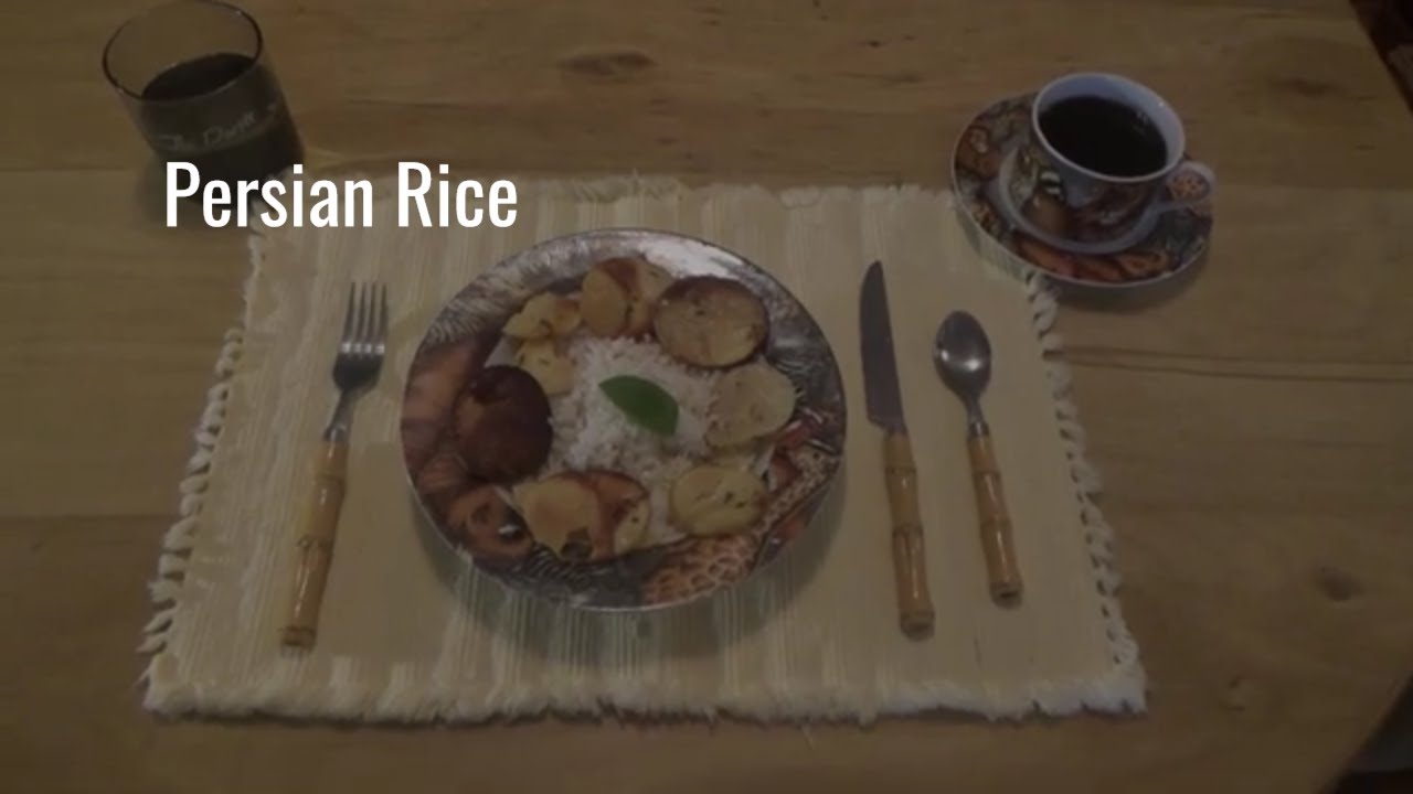Persian Basmati rice How to make it Fluffy YouTube
