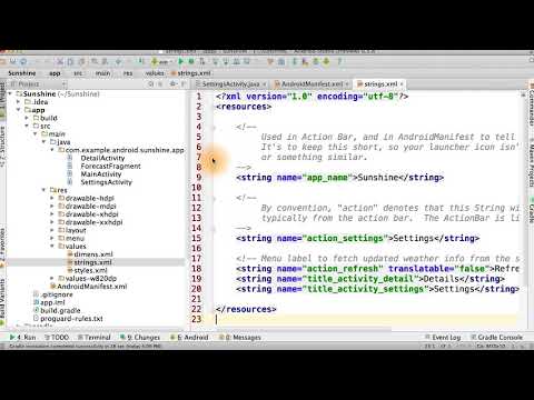 20   Create SettingsActivity