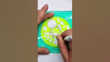 Simple Spirograph design Satisfying ASMR Video #spirograph #artwork #asmr #satisfying #trending