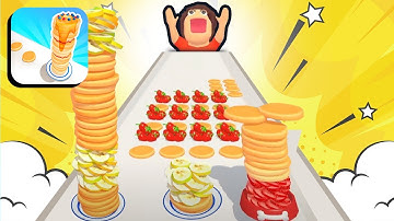 Pancake Run 🍌🥞🍓 All Levels Gameplay Walkthrough Android,ios NEW BIG UPDATE!! LEVEL PRG35-36