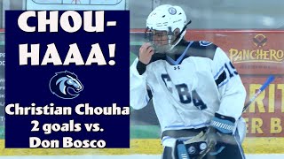 CBA 5 Don Bosco Prep 3 | HS Hockey | Christian Chouha 2 Goals